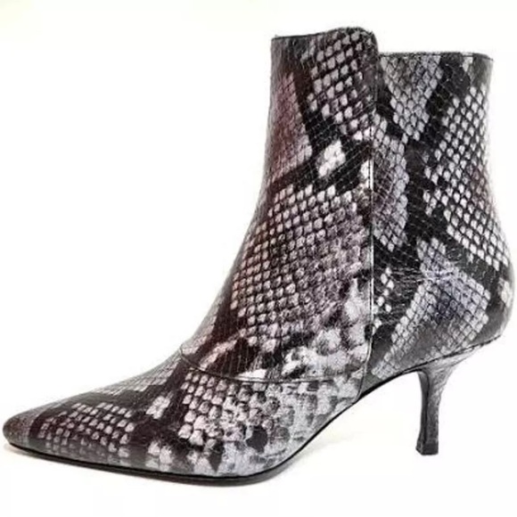 NIB ANINE BING Ava Booties - Blue Python size 6/36 EU - Picture 2 of 9